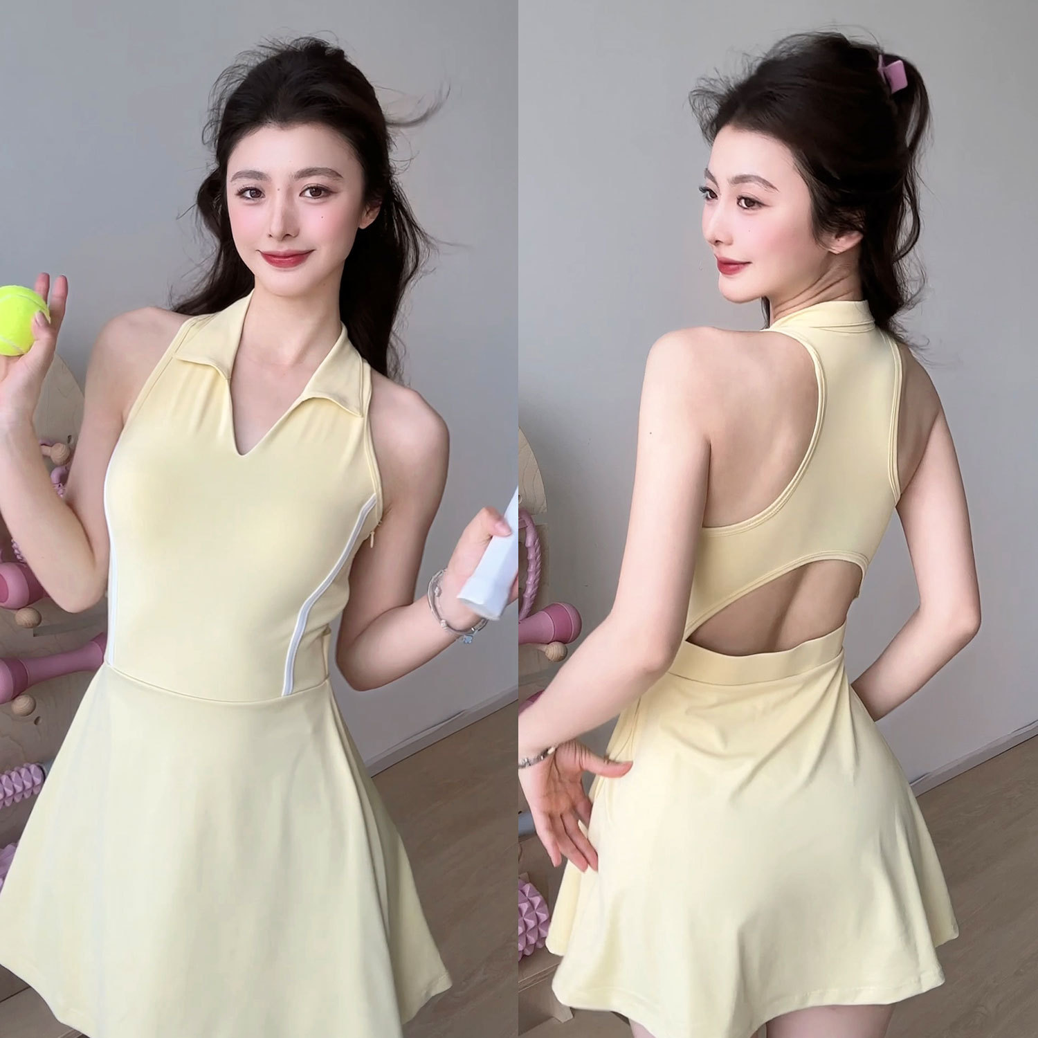 Sport Dress — Bright Yellow